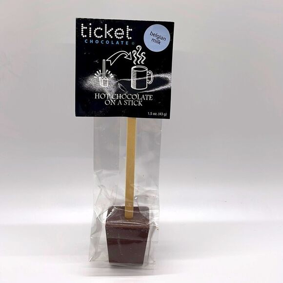 NWT Ticket Chocolate Hot Chocolate on A stick - Picture 2 of 3